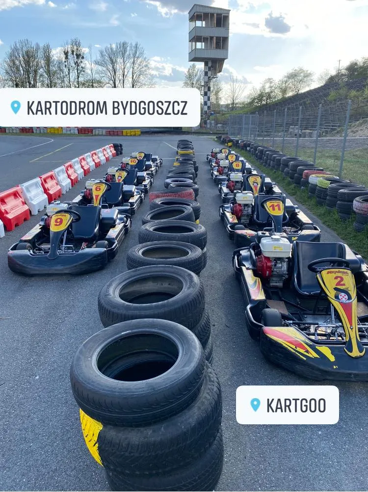 Zdjęcie z toru gokartowego KartGoo Bydgoszcz