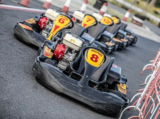 Gokart KartGoo przygotowany do jazdy na torze